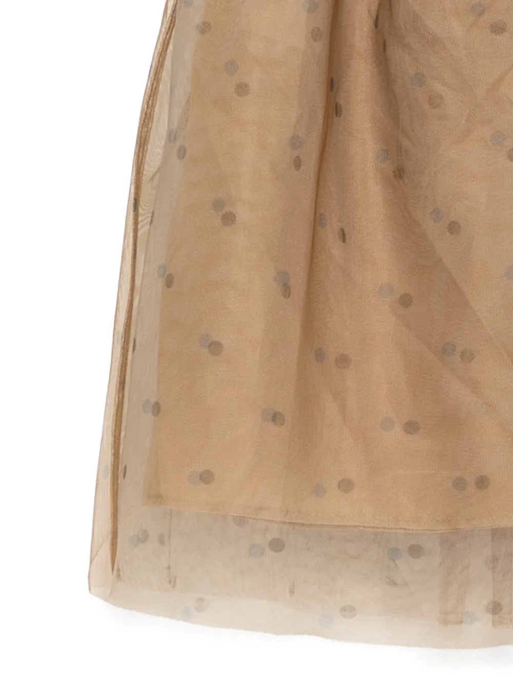  Jnby By Jnby Polka-dot Skirt - Neutrals 