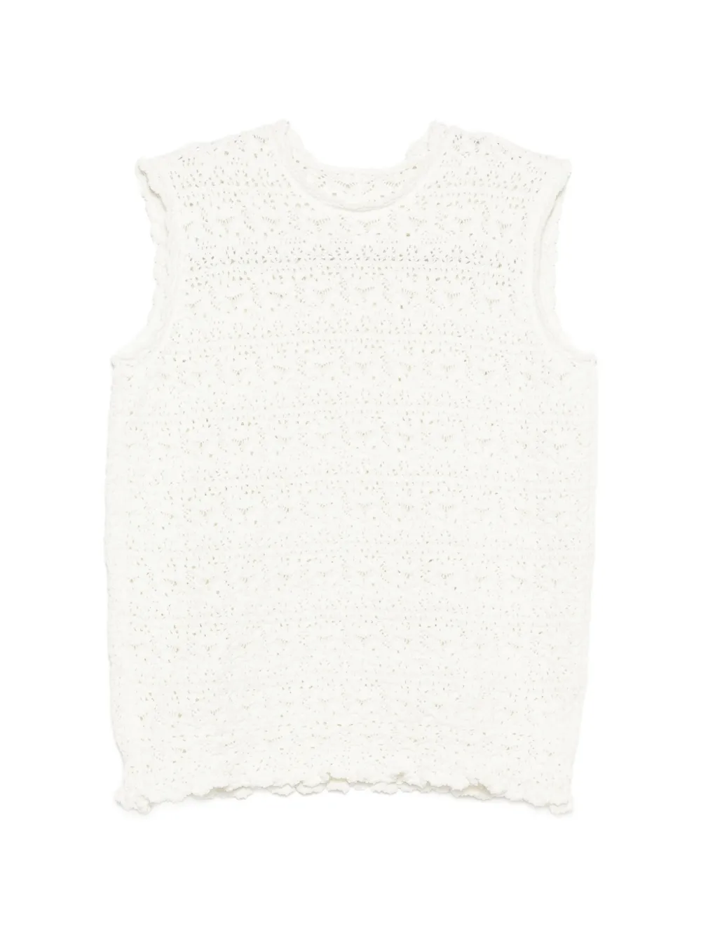 JNBY Gilet con motivo jacquard - Bianco