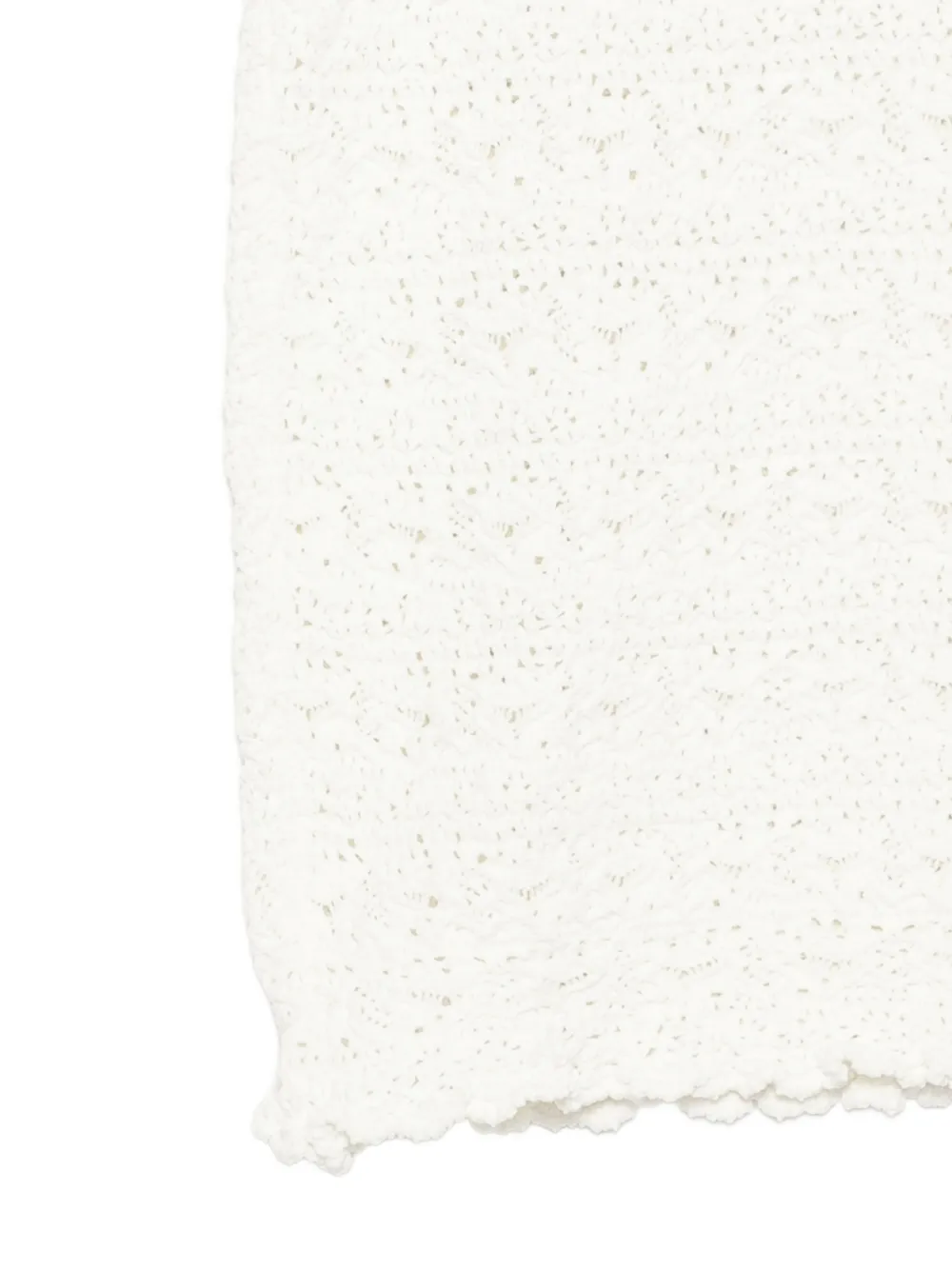 JNBY Vest met jacquard Wit