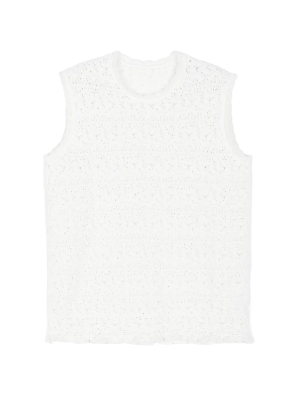 JNBY Vest met jacquard Wit