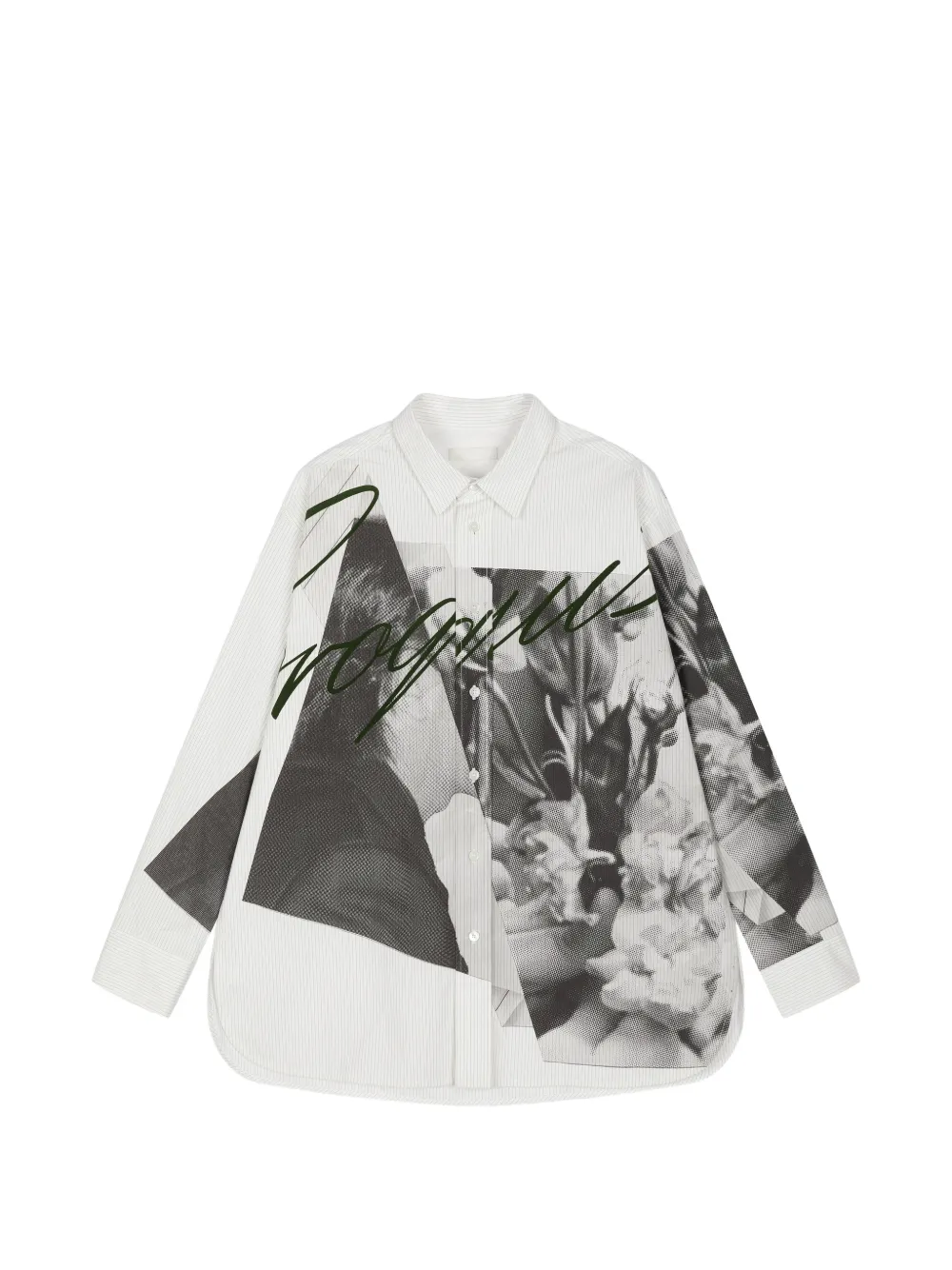 CROQUIS Camicia con stampa grafica - Bianco