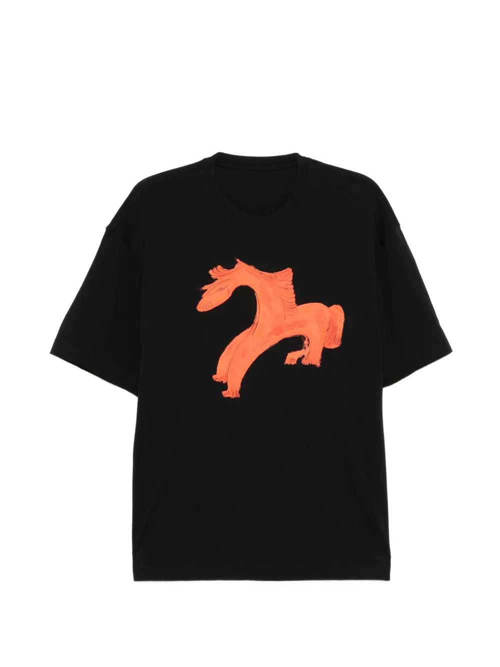 JNBY T-shirt con stampa - Nero