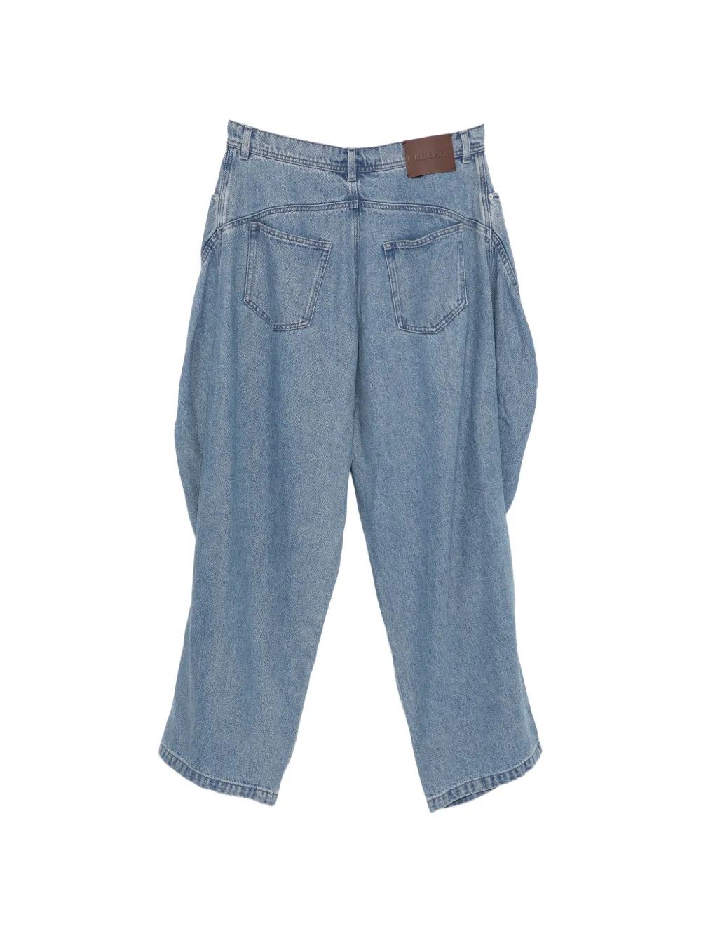 CROQUIS Jeans met pijldetail Blauw