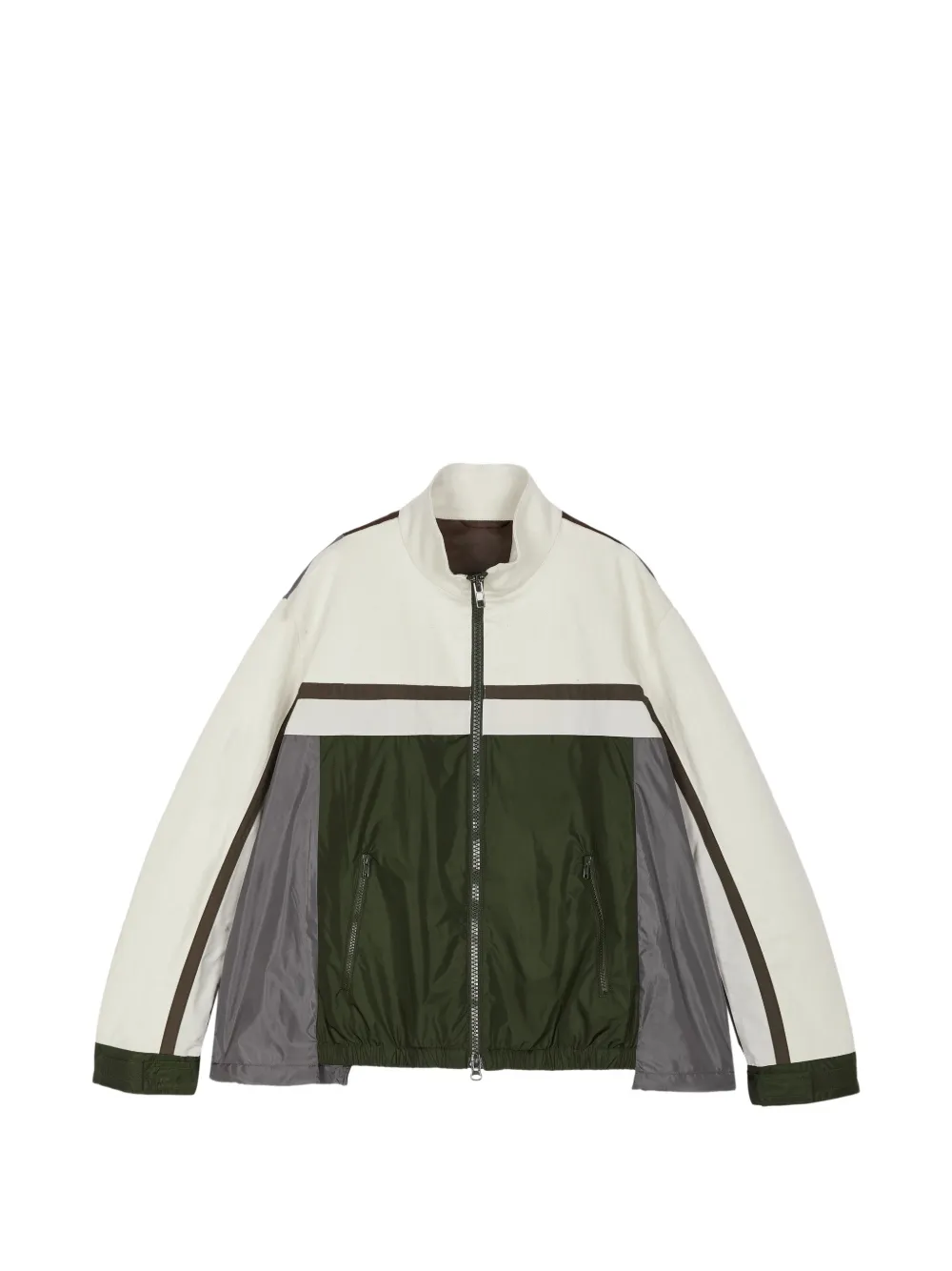 CROQUIS Gestreifte Jacke - Nude