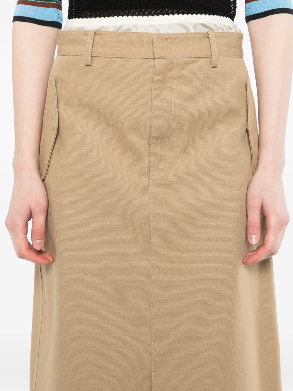 JNBY Gelaagde midi-rok Beige