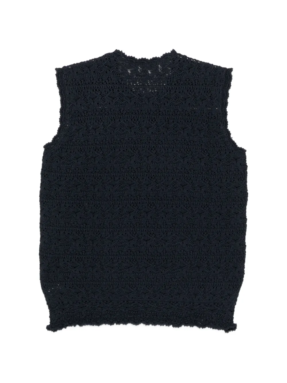  Jnby Jacquard Vest - Blue 