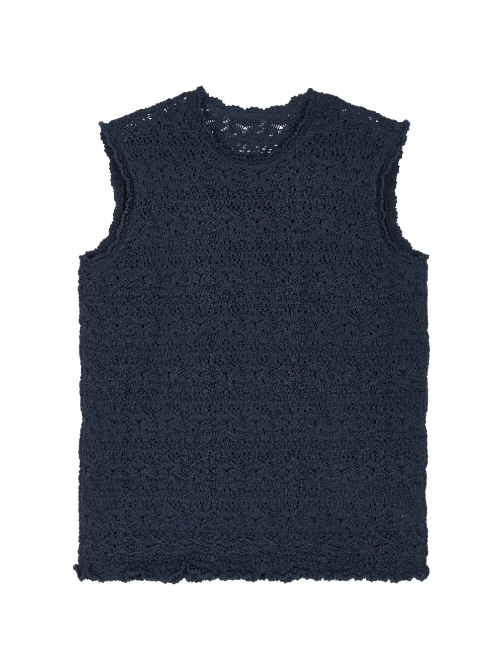 JNBY Vest met jacquard Blauw