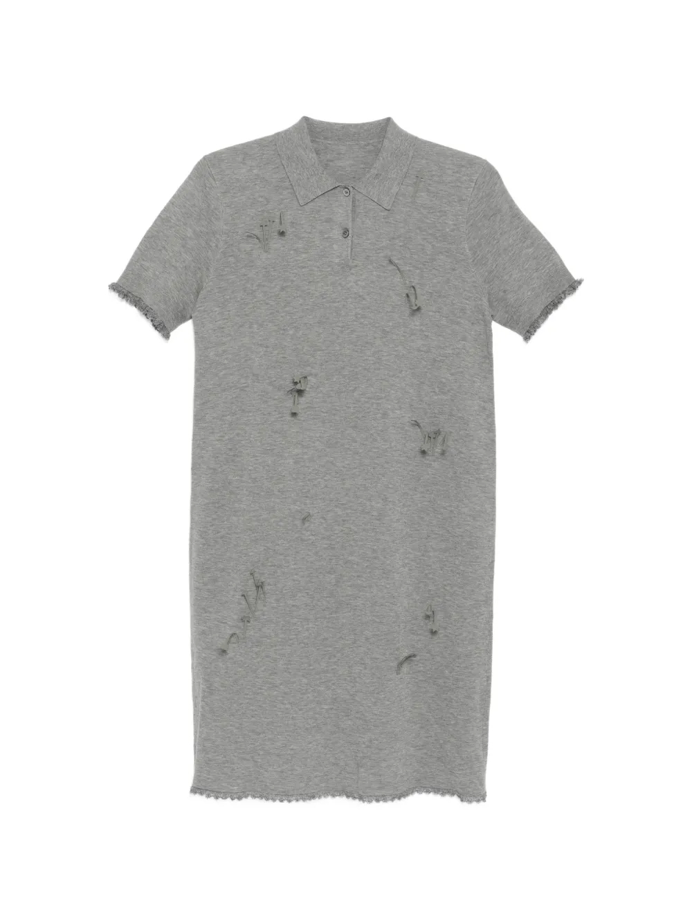 JNBY Abito corto con decorazione - Grigio