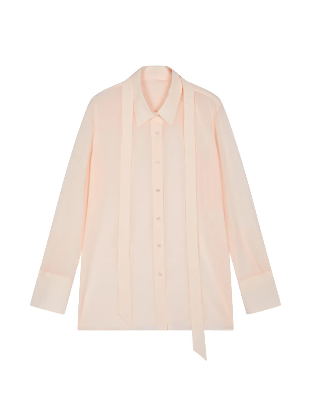 LESS Hemd mit Sheer-Effekt - Rosa