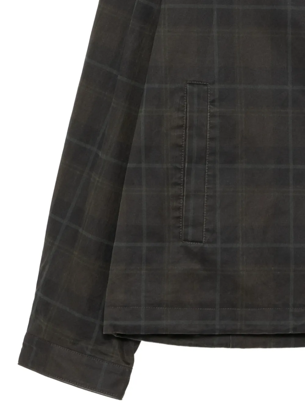  Croquis Plaid Jacket - Grey 