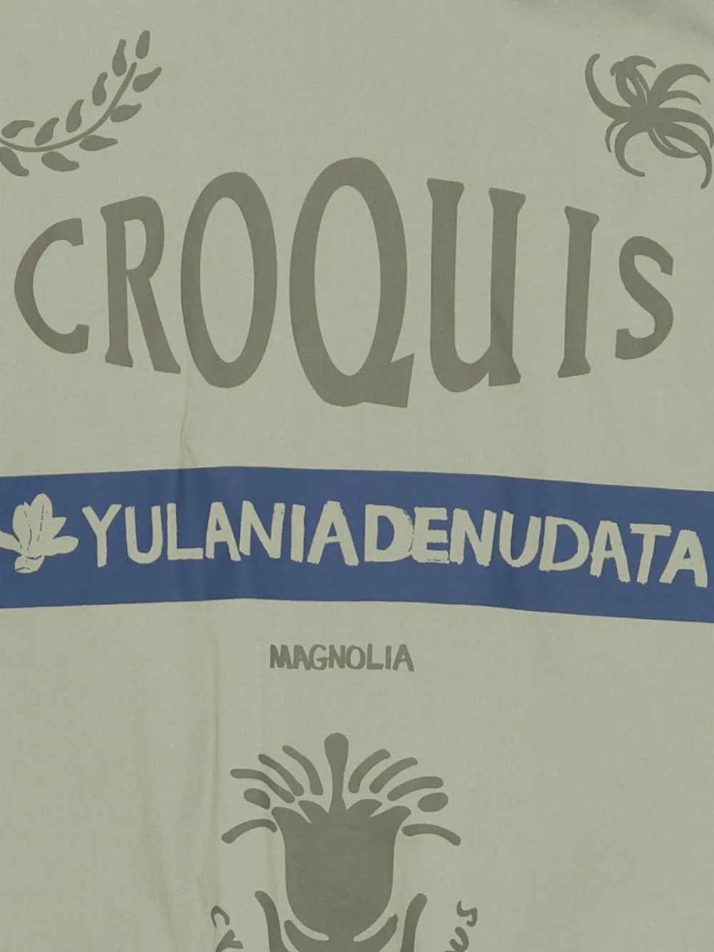  Croquis Logo-print Jacket - Green 
