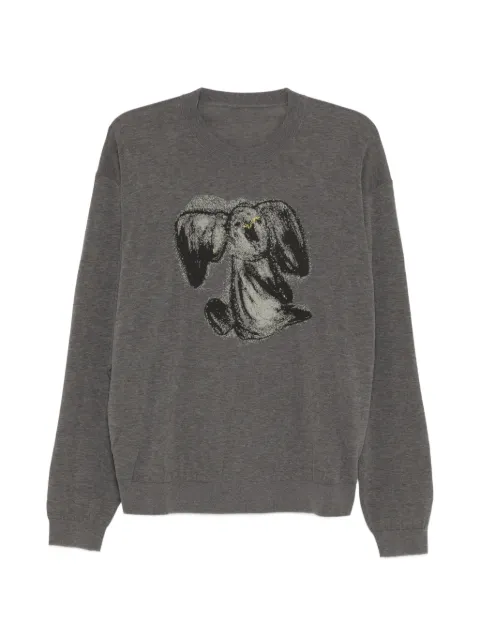 JNBY Cotton patterned kinitted top