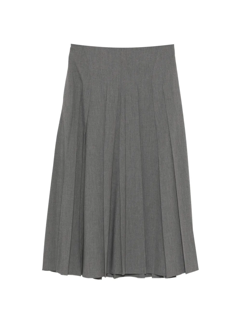 LESS Gonna midi svasata - Grigio