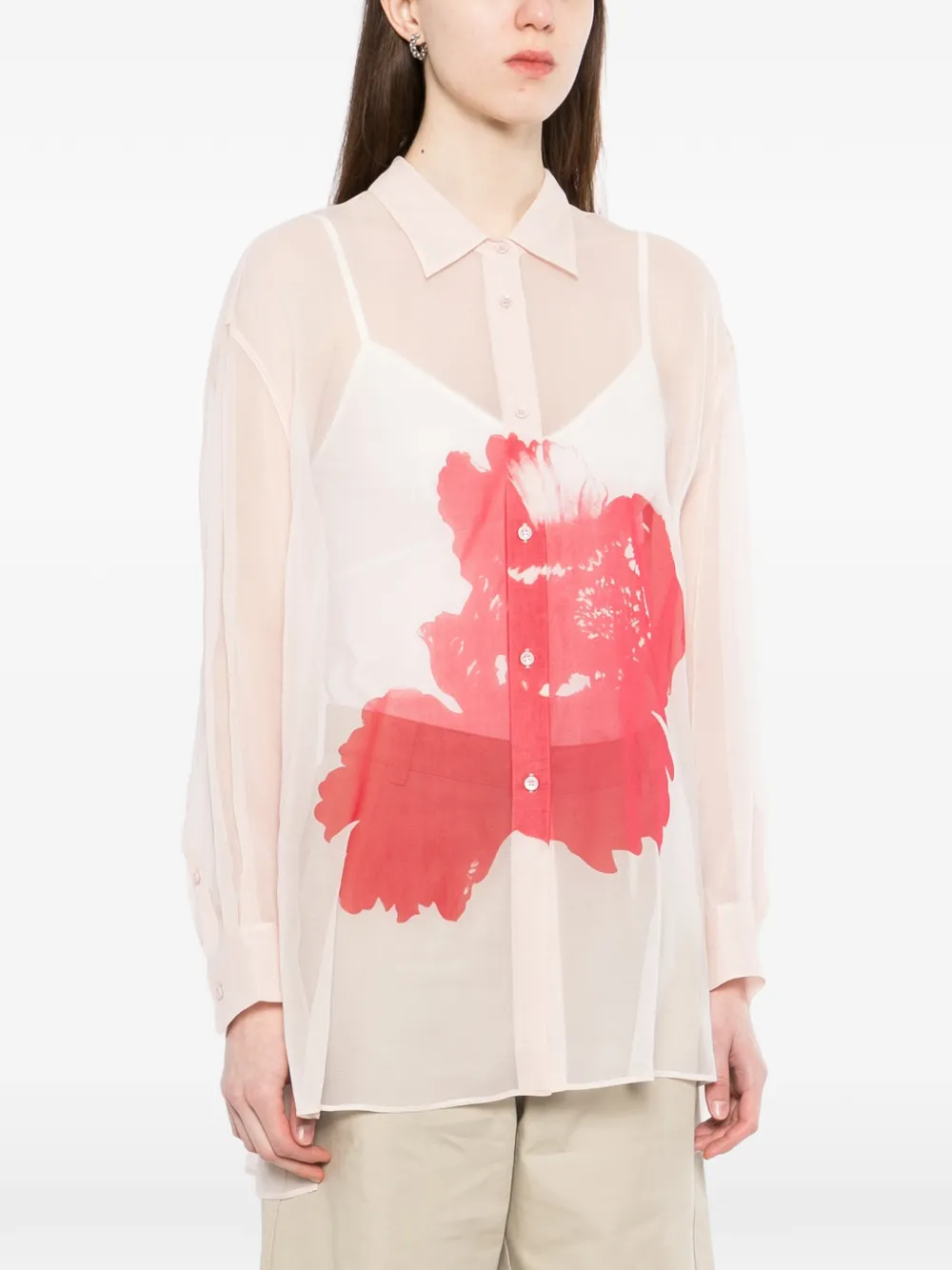  Less Silk Shirt - Pink 