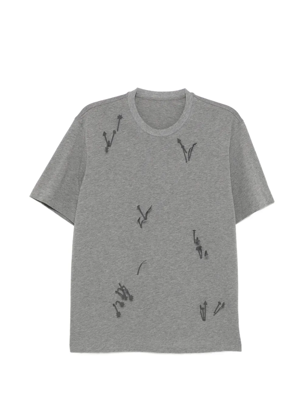 JNBY T-shirt con applicazione - Grigio
