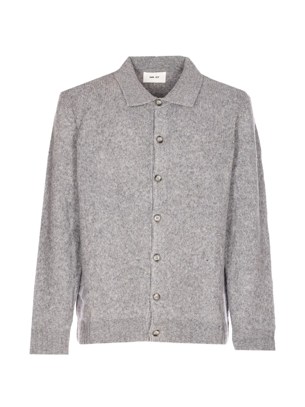 NN07 Lee button cardigan - Grigio