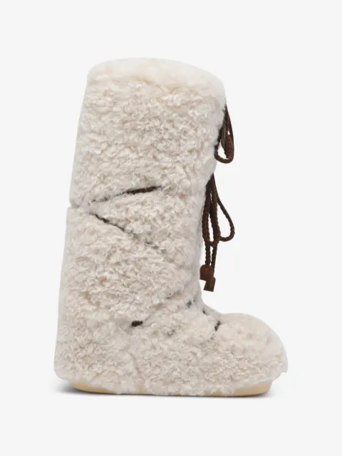 Moon Boot Icon stövlar med rundad tå