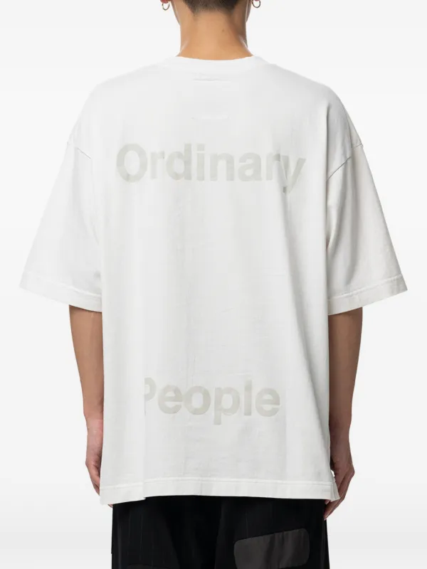 Maison MIHARA YASUHIRO Don't Tag Me Printed T-shirt | White | FARFETCH