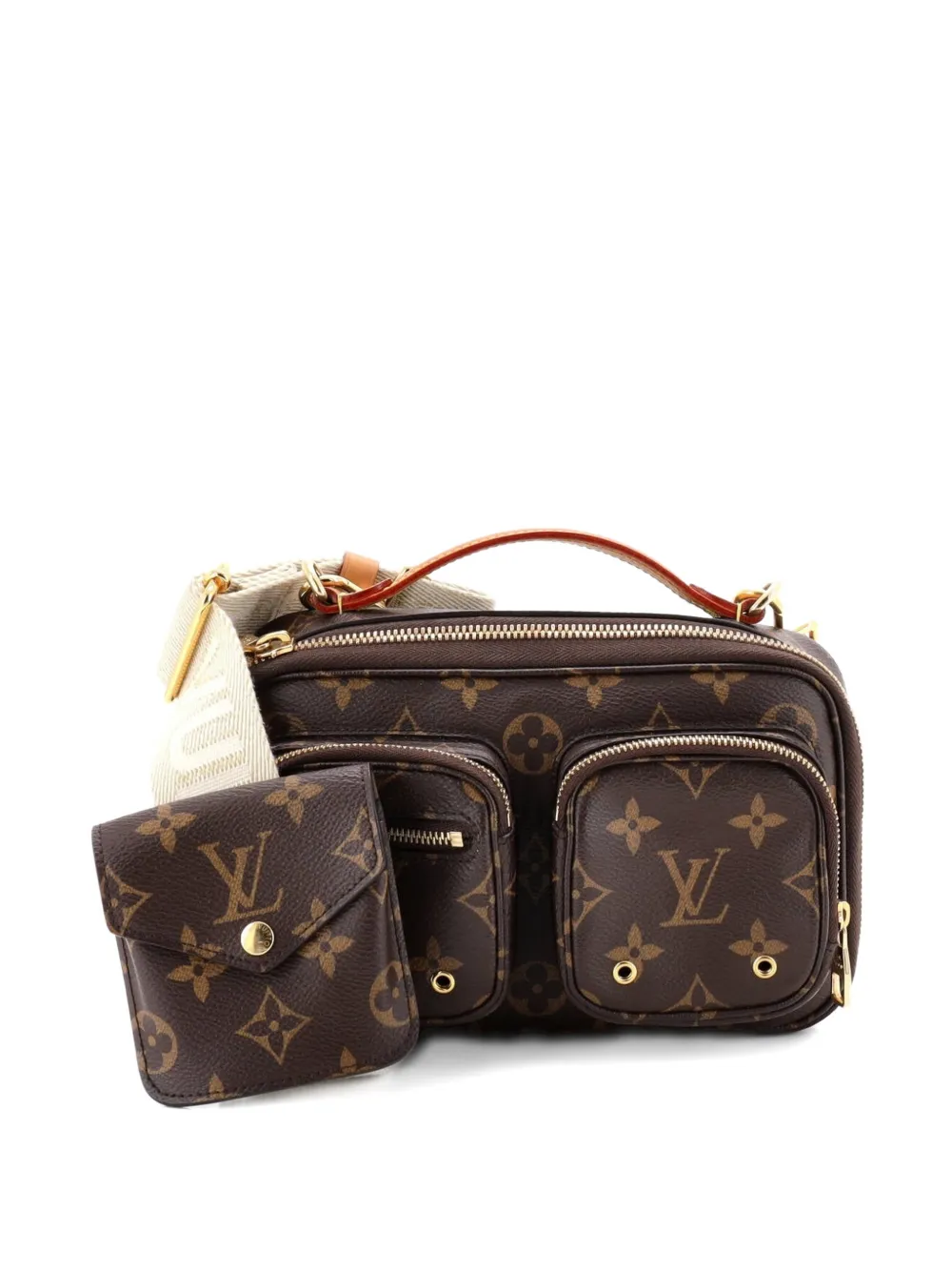Louis Vuitton Pre-Owned Utility Monogram Canvas crossbody bag - Marrone
