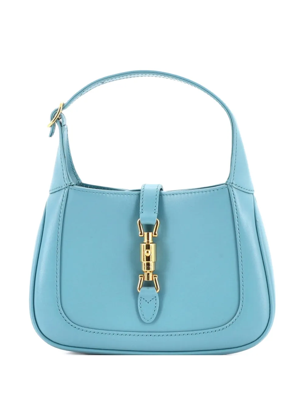 Gucci Pre-Owned Jackie 1961 Leather Mini hobo bag - Blu