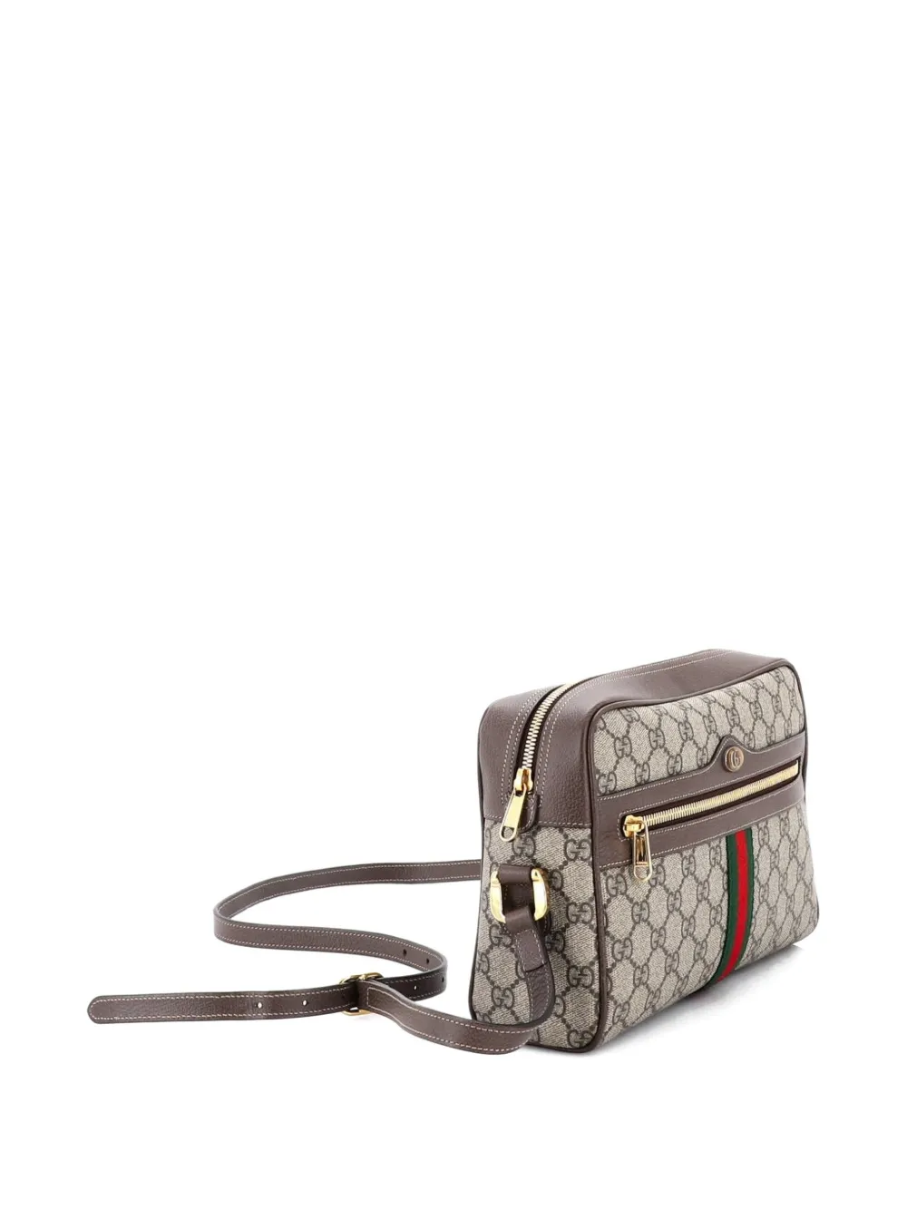 Ophidia Shoulder Bag Gg Coated Canvas Small Crossbody Bag