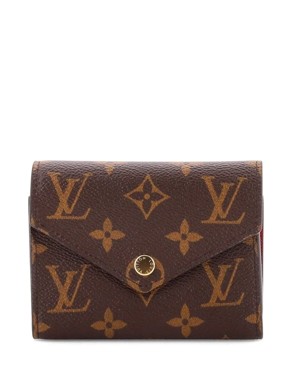 Louis Vuitton Pre-Owned Victorine Wallet Monogram Canvas small wallets - Marrone