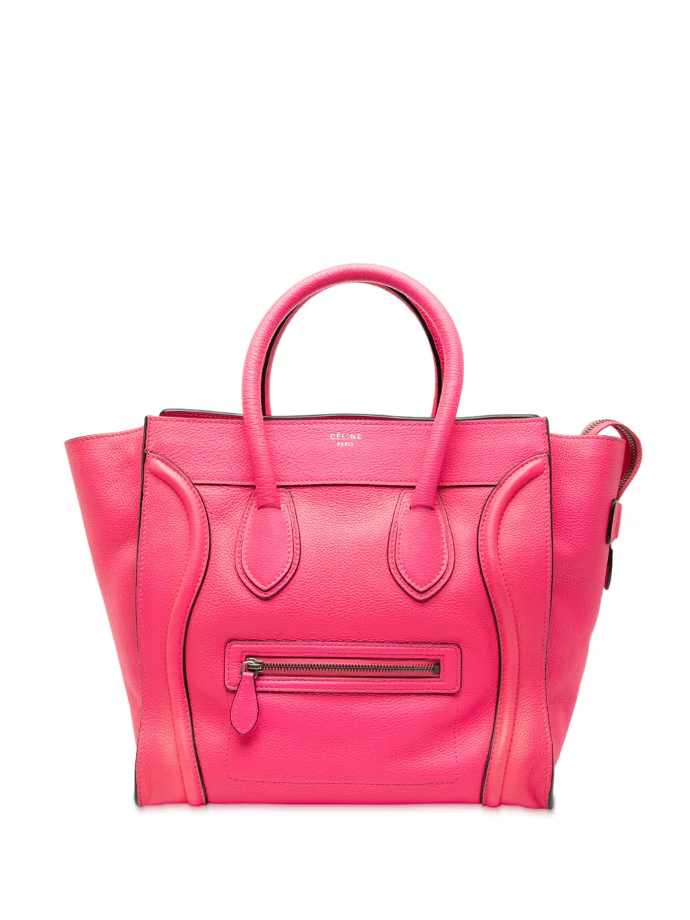 Celine Pre-Owned 2011 Mini Leather Luggage tote bag - Rosa