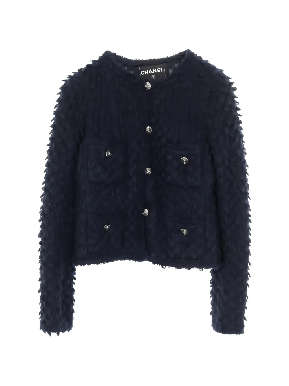 CHANEL Pre-Owned Giacca con bottoni Cocomark - Blu