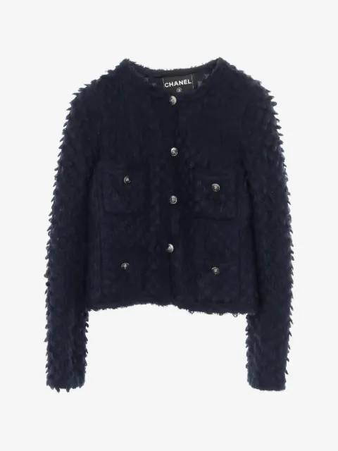 CHANEL Pre-Owned Cocomark-button jacket