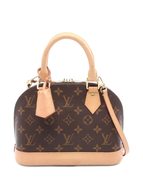 Louis Vuitton Pre-Owned 2020 BB Alma monogram top-handle tote bag