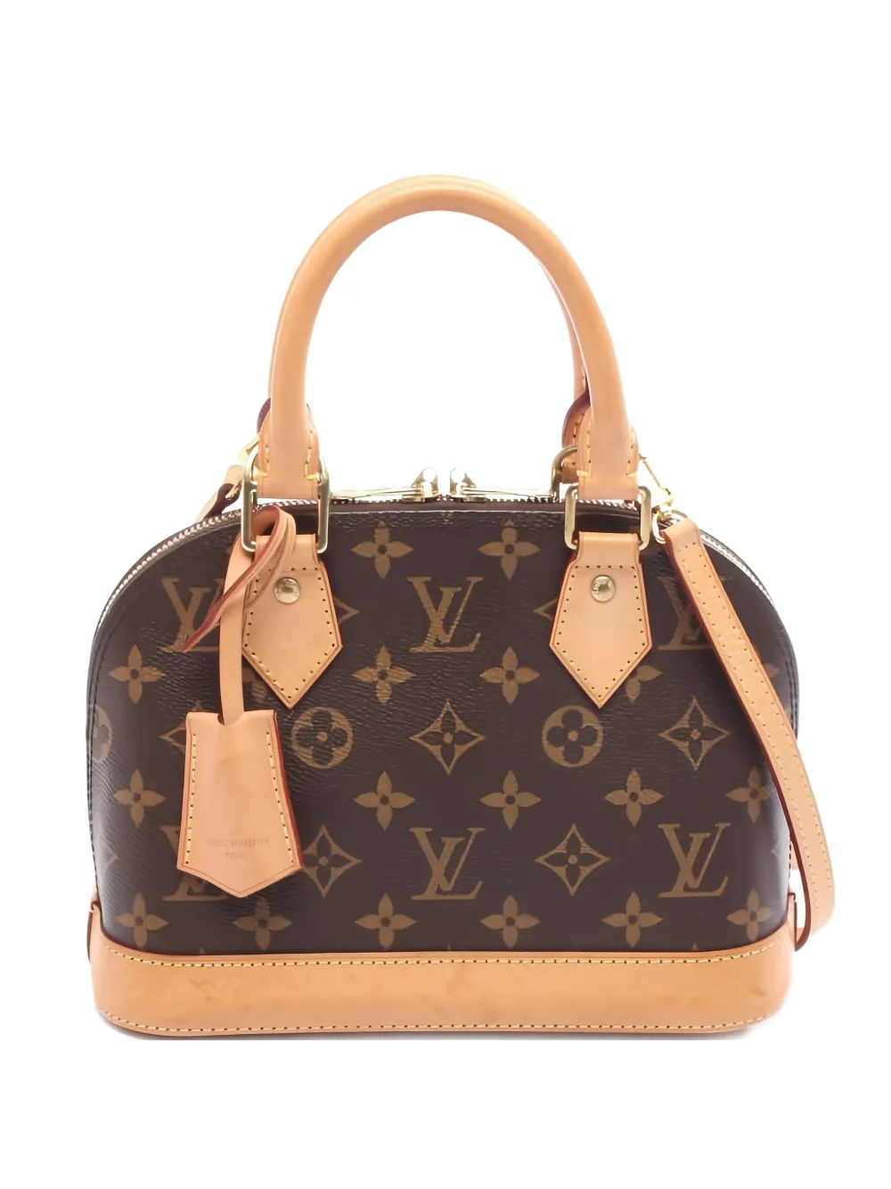 Louis Vuitton Pre-Owned 2018 Alma BB Monogram handle handbag - Marrone