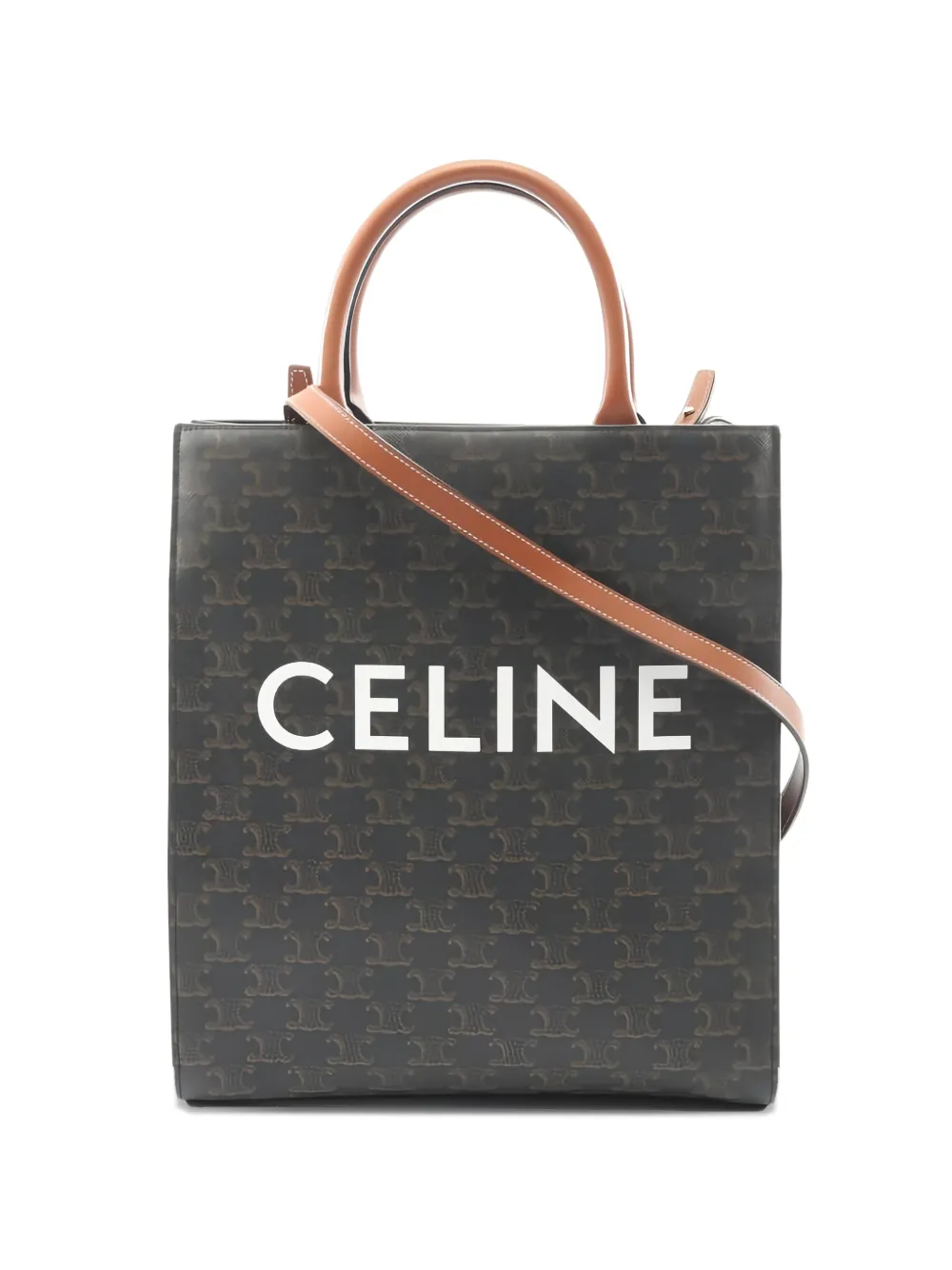 Celine Pre-Owned Triomphe vertical tote bag - Nero