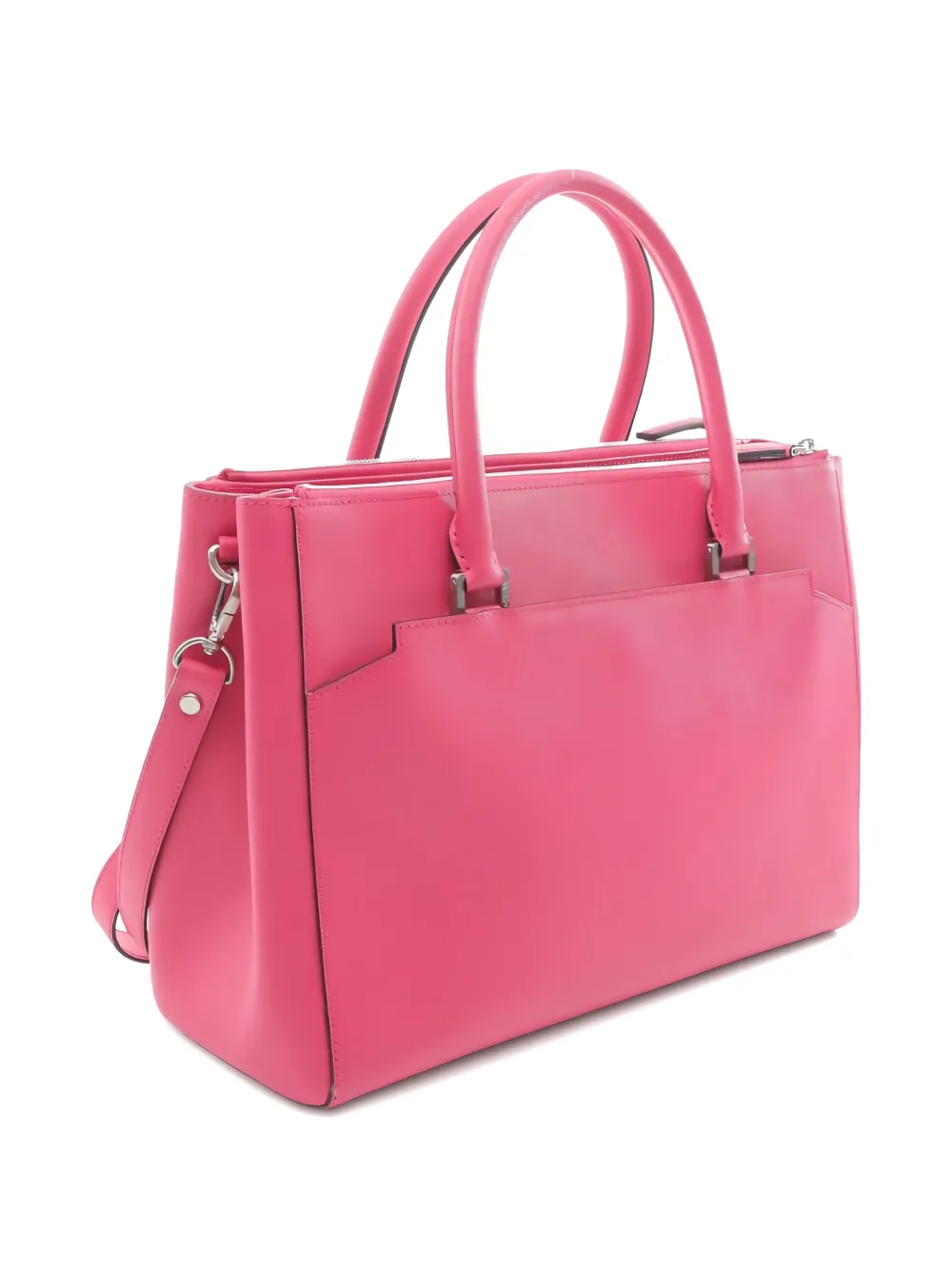  Mcm Pre-owned 2010s Two-way Leather Tote Bag - Pink 