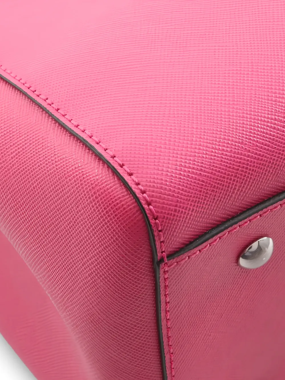  Mcm Pre-owned 2010s Two-way Leather Tote Bag - Pink 