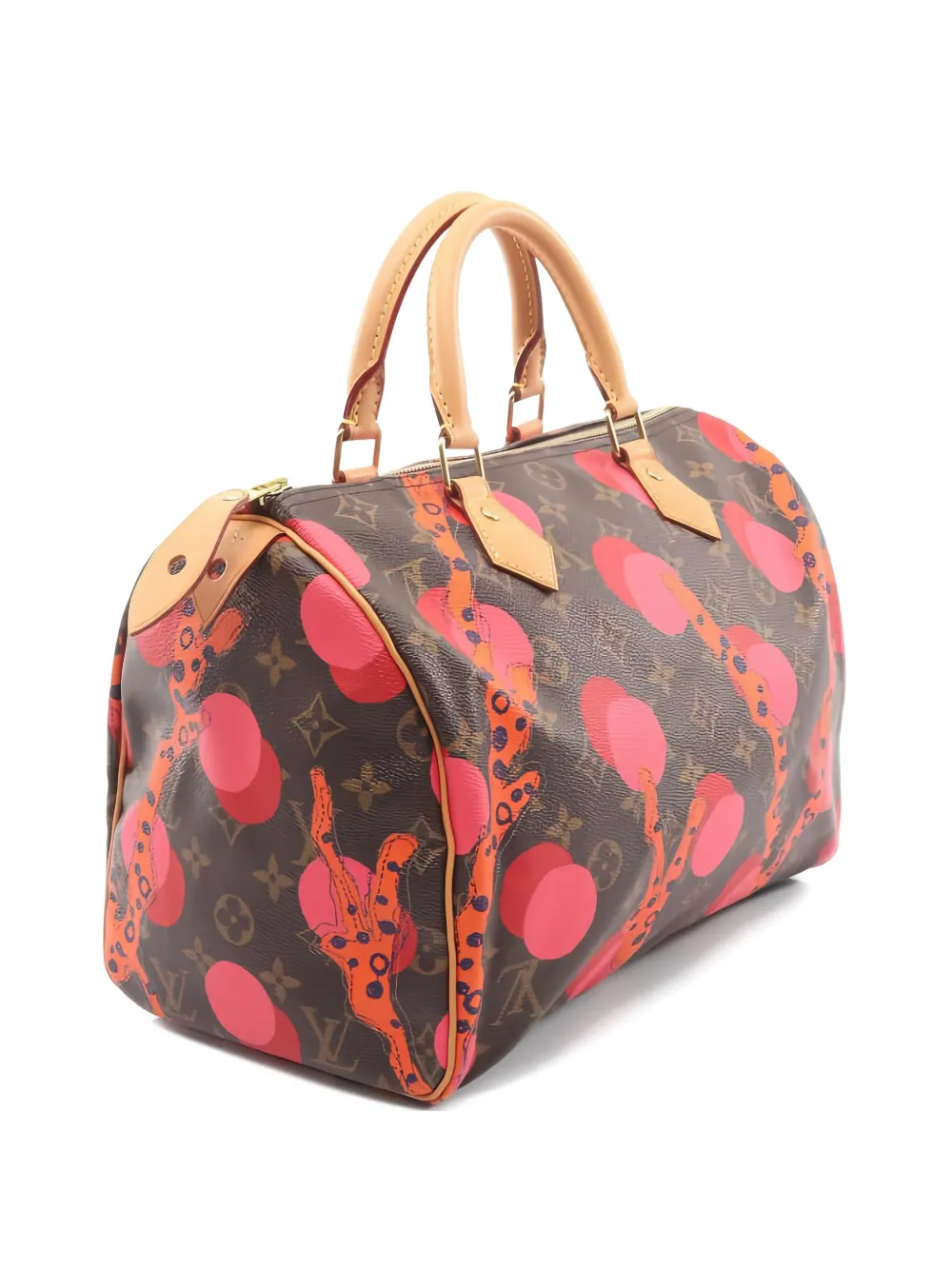 Louis Vuitton Pre-Owned 2015 30 Speedy Grenade Ramages handbag - Marrone