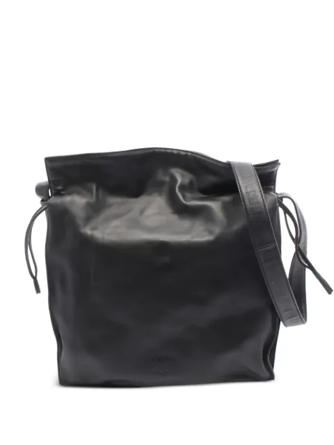 Loewe Pre-Owned Leren schoudertas met logo-anagram