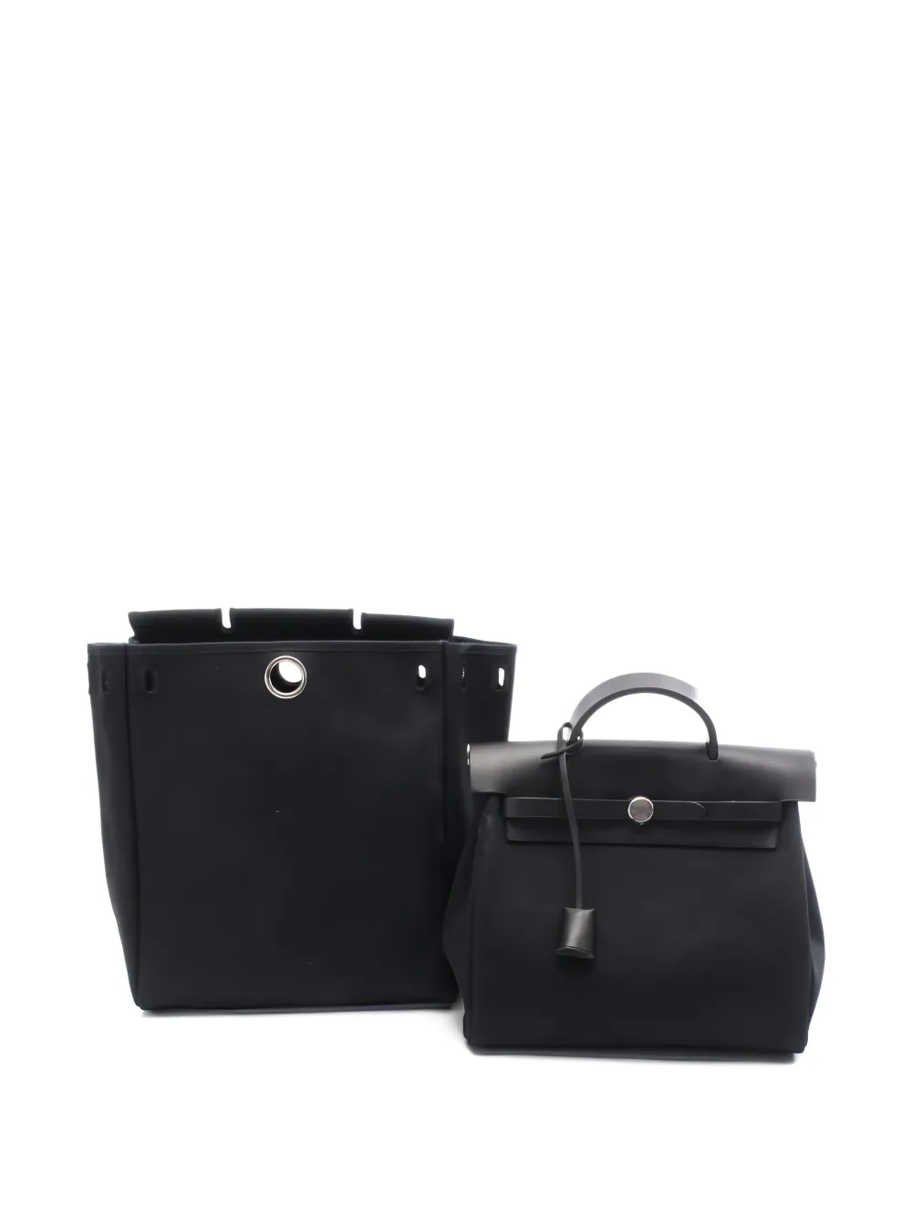 Herm&egrave;s Pre-Owned PM Airbag Ad top-handle leather backpack - Zwart