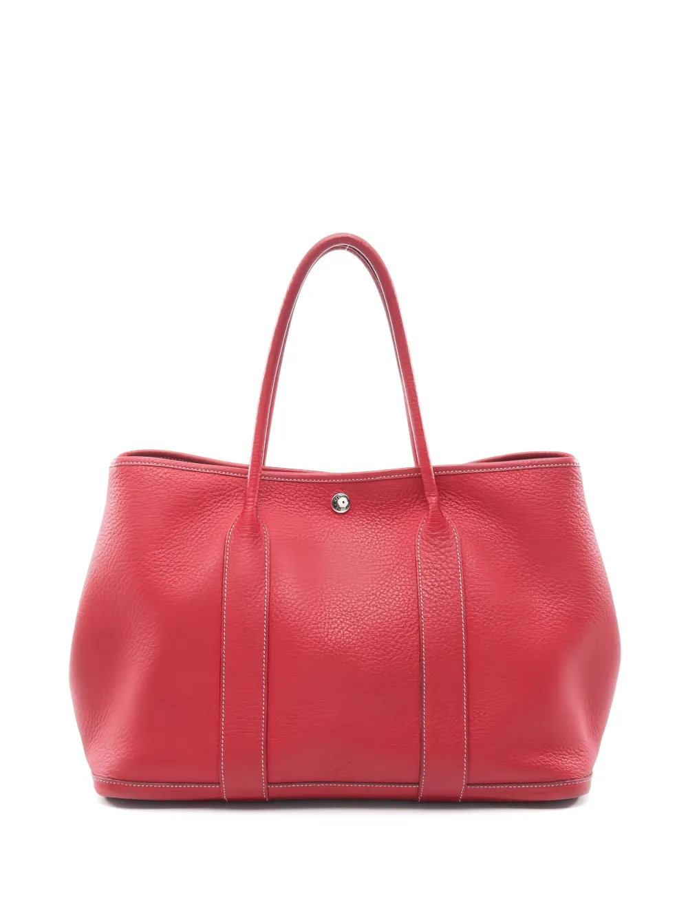 Hermès Pre-Owned 2012 PM Garden Party leather tote bag - Rosso