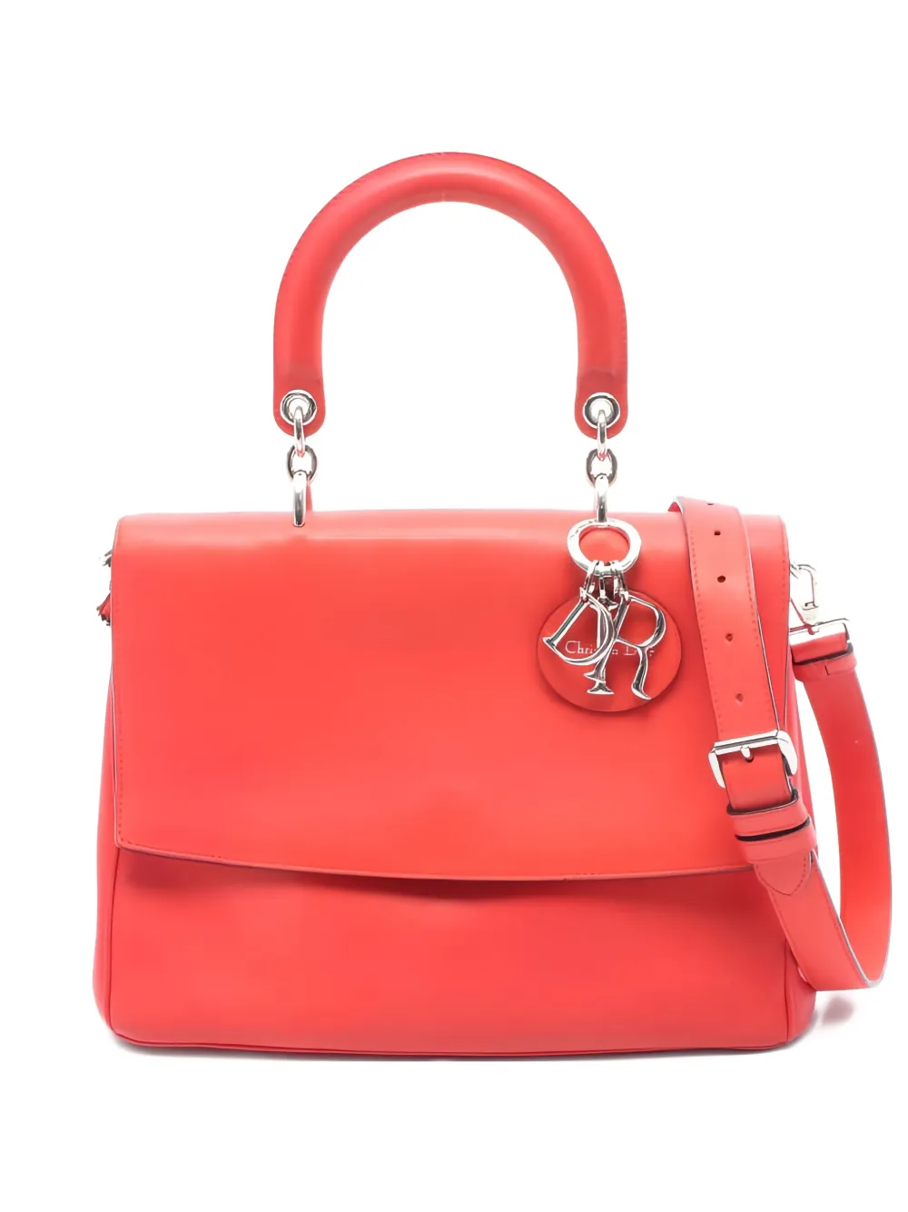 Christian Dior Pre-Owned Be Dior leather satchel bag - Rosso