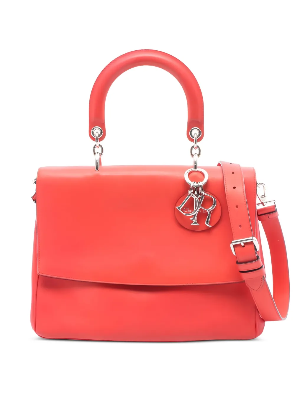 Christian Dior Pre-Owned Be Dior leather satchel bag - Rosso
