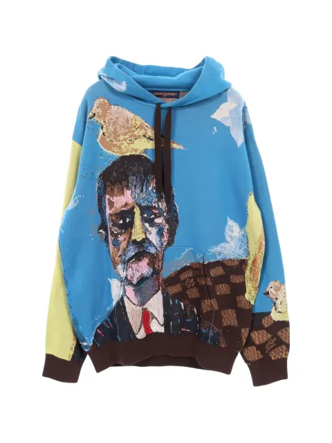 Louis Vuitton Pre-Owned 2010s graphic hoodie