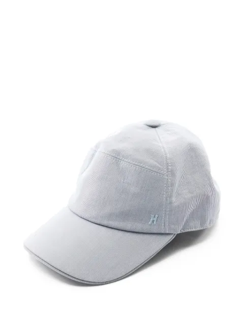 Hermès Pre-Owned casquette à logo H brodé (années 2000)