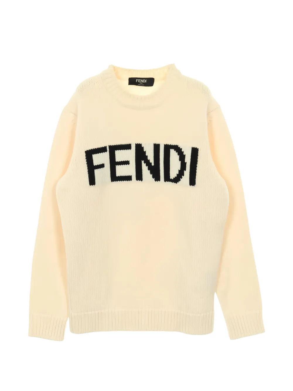 Fendi Pre-Owned 2000s logo sweater - Toni neutri
