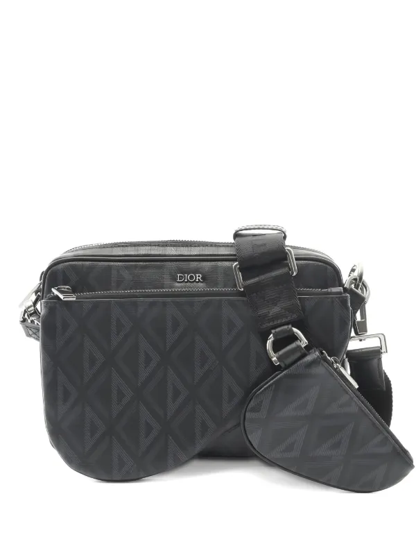 Christian Dior Pre-Owned 2010s CDロゴ ショルダーバッグ | ブラック 
