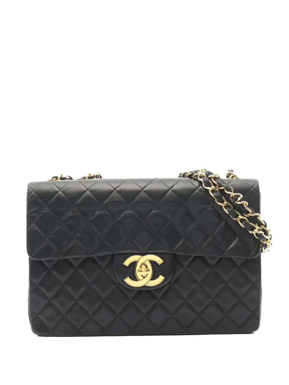 CHANEL Pre-Owned 1991-1994 Deca Matelasse 34 chain shoulder bag - Nero
