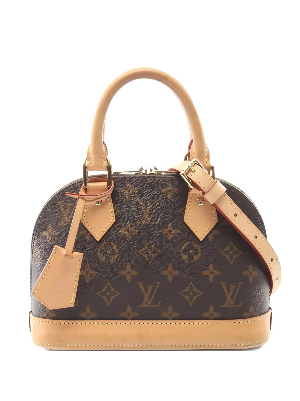 Louis Vuitton Pre-Owned 2021 BB Alma Monogram tote bag - Marrone