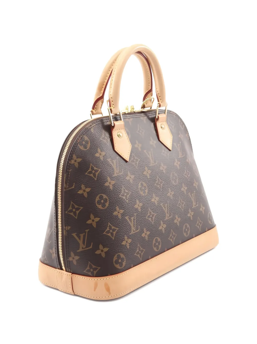 Louis Vuitton Pre-Owned 2017 Alma monogram tote bag - Bruin