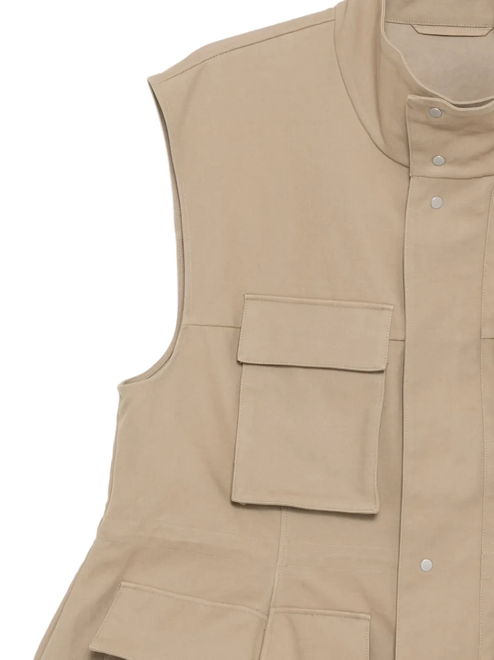  Jnby Cotton Vest - Neutrals 