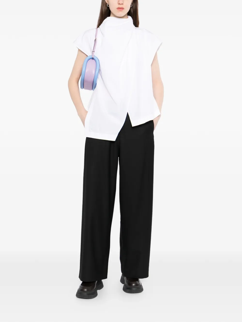  Jnby Straight-leg Trousers - Black 