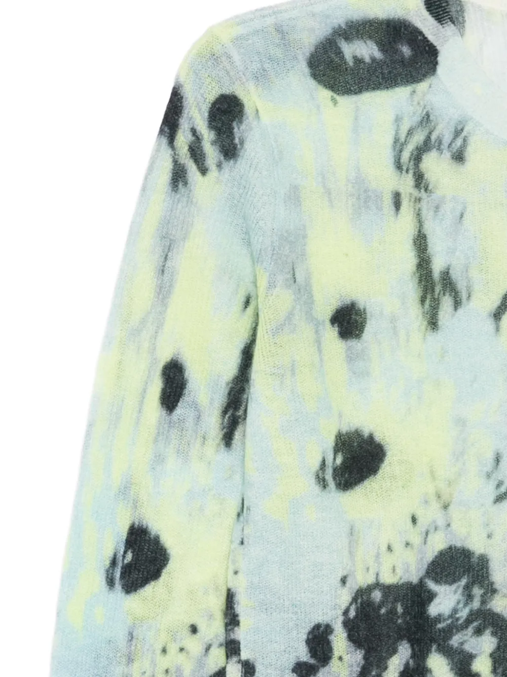 Printed Cardigan
